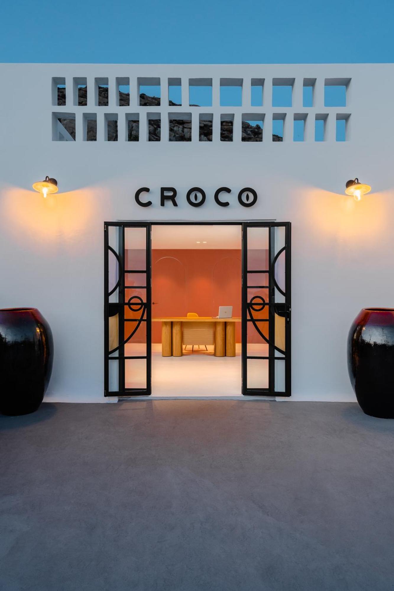 Отель Croco Mykonos Тоурлос Экстерьер фото
